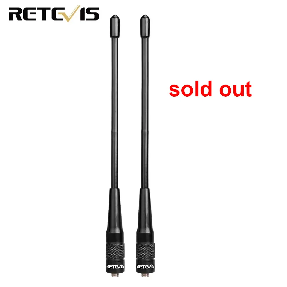 Retevis RHD-701 VHF UHF Walkie Talkie Antenna SMA-F femmina per Kenwood Baofeng UV-5R Bf-888S per TYT Quansheng UV K5 K6 UV K58