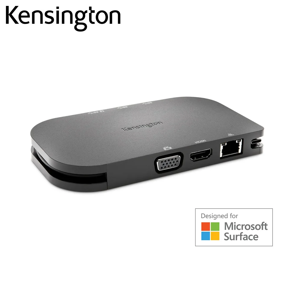 New Kensington SD1610P Surface Dock for Microsoft Surface Pro 9, 8, 7 & 7+, X, Surface Go, Surface Laptop Docking Station K38365