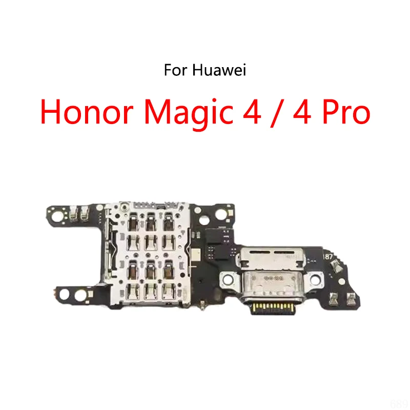 USB Charge Dock Port Socket Jack Plug Connector Flex Cable For Huawei Honor Magic 1 2 3 4 Pro 5Charging Board Module