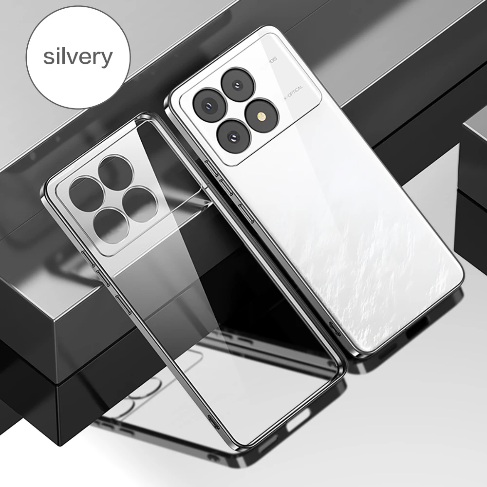 Funda transparente SmartDevil para Redmi Pro Anti-caída Fundas de silicona suave a prueba de golpes para Redmi K70 K70 K70E