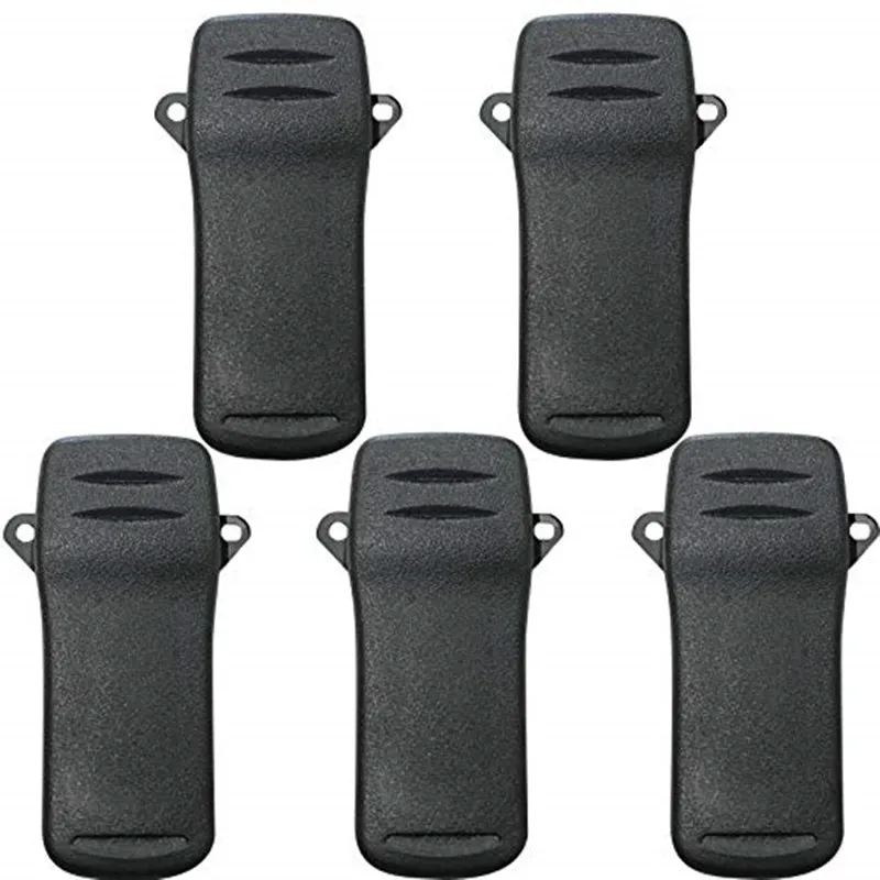 5PCS VBLL Walkie Talkie Alligator Spring Screw-In Belt Clip MB-98 For IC-F50 IC-F60 IC-F50V IC-F60V Series Two Way Radio