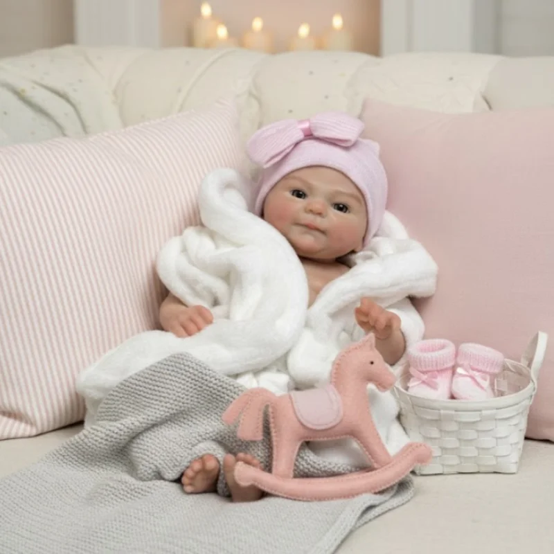 1 ST/3 Stijlen 13 Inch Wasbare Effen Siliconen Bebe Reborn Meisje & Jongen Poppen 3D Geschilderde Huid Handgemaakte Levensechte bebe reborn de silicona