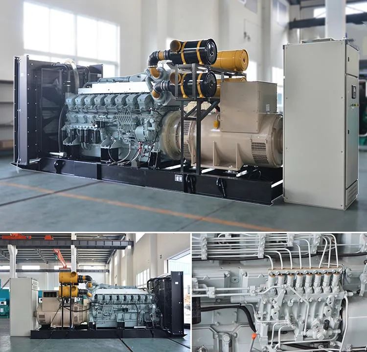 2MVA 2.5MVA 3MVA 4MVA 5MVA High Voltage Genset 10KV 10.5KV 11KV 16 Cylinders Engine Generator Set