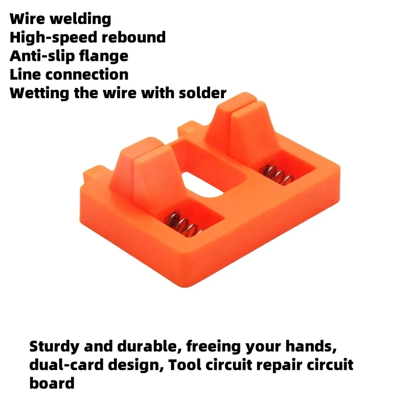 1PC Welding Soldering fixture with Wrench, Plastic Welding Soldering Station with Quick Release Wire Grip Wire Clamp