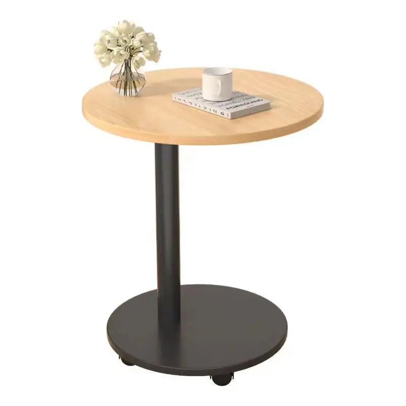 Living room sofa side several bedside side cabinets removable storage balcony small round table