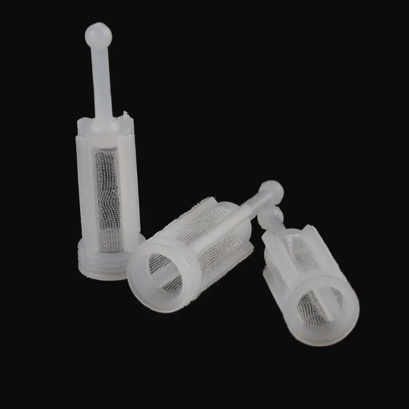 10x/Set Filters 11mm Total Length Convenient Feed Paint Strainers Fine Mesh Adapted to Most Solvents