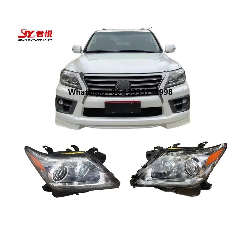 

Suitable for Lexus 2012-2015 LX570 Headlights Front Lights LX570 High-end Headlights with LED Daytime Running Lights Original