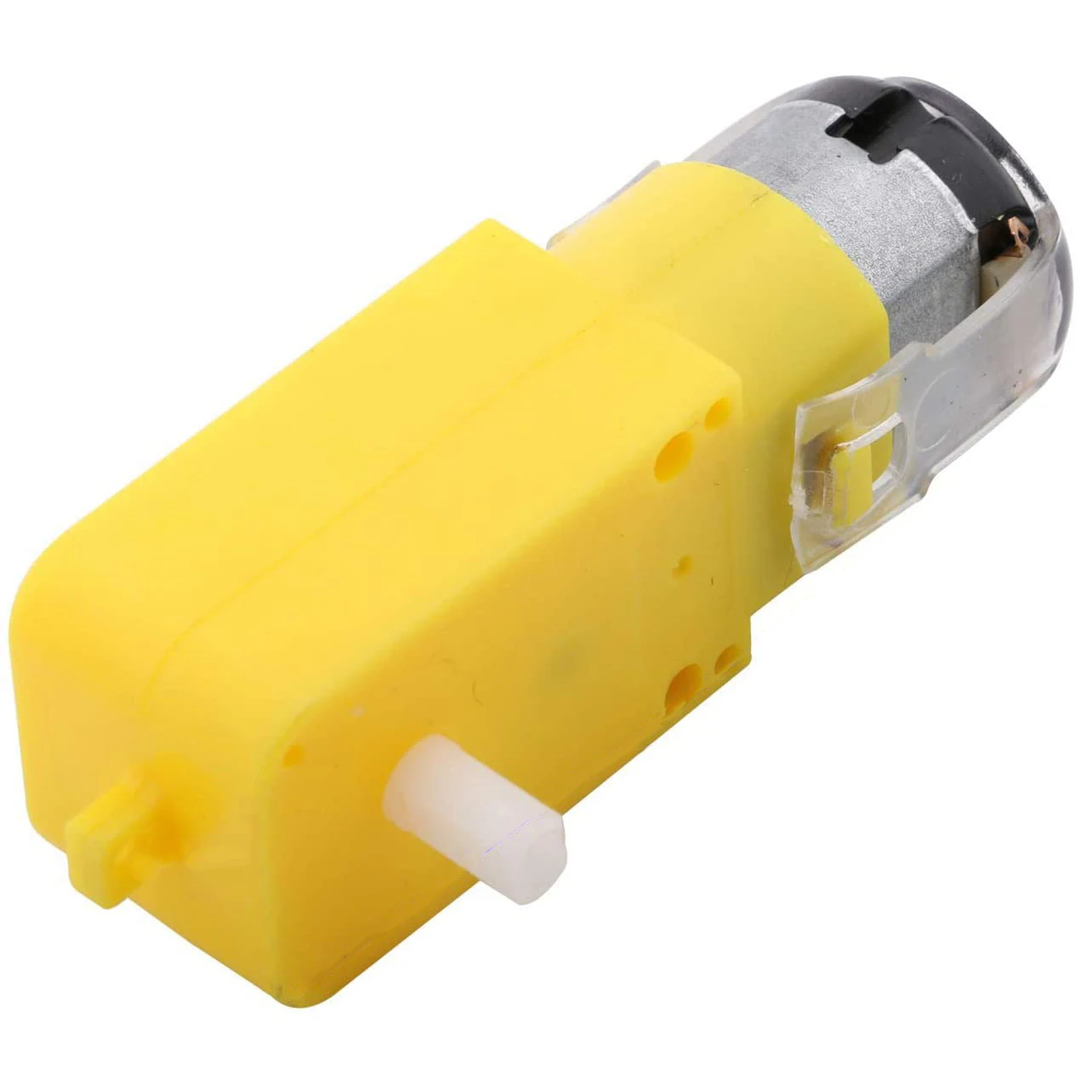 A65Z 20 Pieces DC 70MA (3V) Robot Intelligent Car DIY Dual Shaft Gear TT Motor For Robot Car MCU 7X2.2X1.8Cm