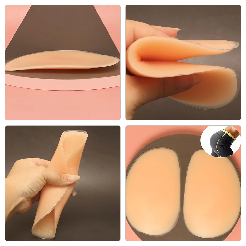 Panty Buttock Cushions Hip Practical Shapers Lifters for Woman Shapewear Fake Pads Useful Silicone Lingerie and