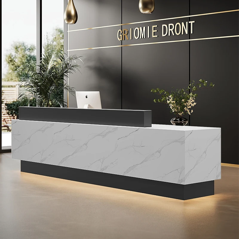 

Современная стойка ресепшн для кассира, офиса, салона красоты, роскошная мебель для офиса и салона