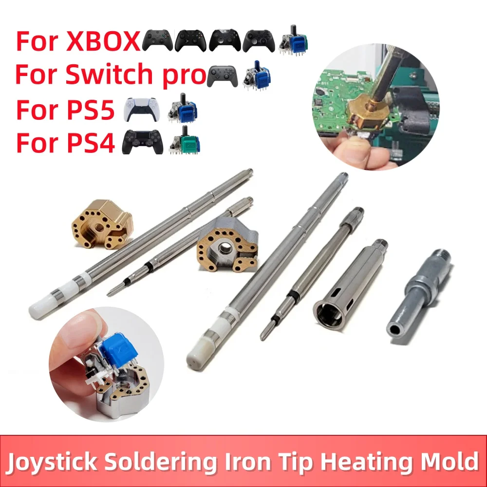 

T12 245 Soldering Iron Tip Heating Mold For Xbox Ps4 Ps5 Joystick for Switch Pro Controller Joysticks Disassembly Repair Tools
