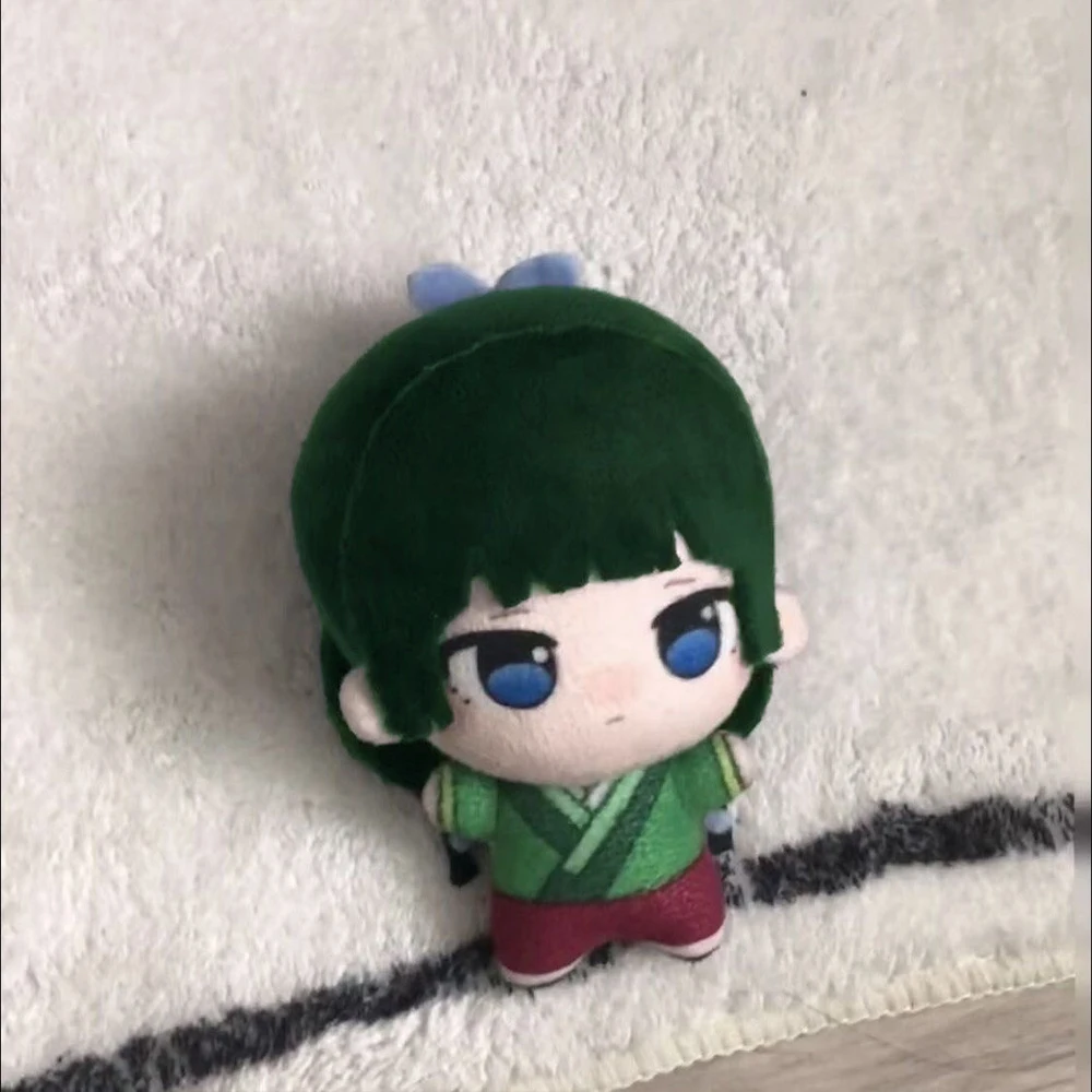 أنيمي دمية ماوماو ‌   محشوة أفخم نجم البحر الجسم قلادة المفاتيح Maomao Q نسخة تحصيل اللعب دمية غرفة الديكور هدية 10c