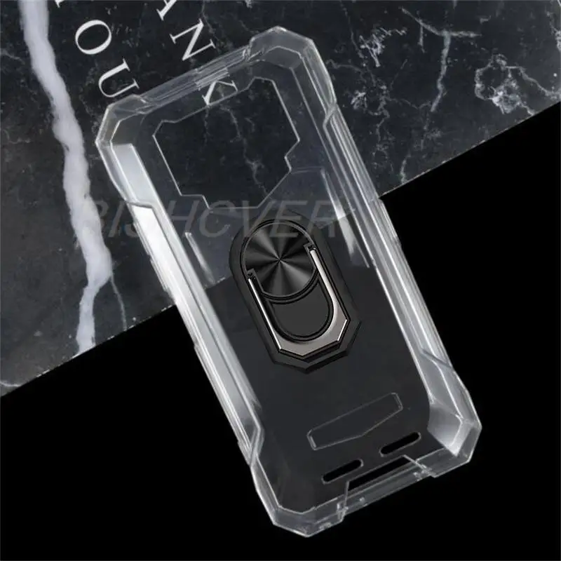 Luxury Shockproof Ring Holder FOR Doogee S89 Pro 6.3" DoogeeS89Pro S89Pro Case Soft Silicone TPU Protective Holder Cover
