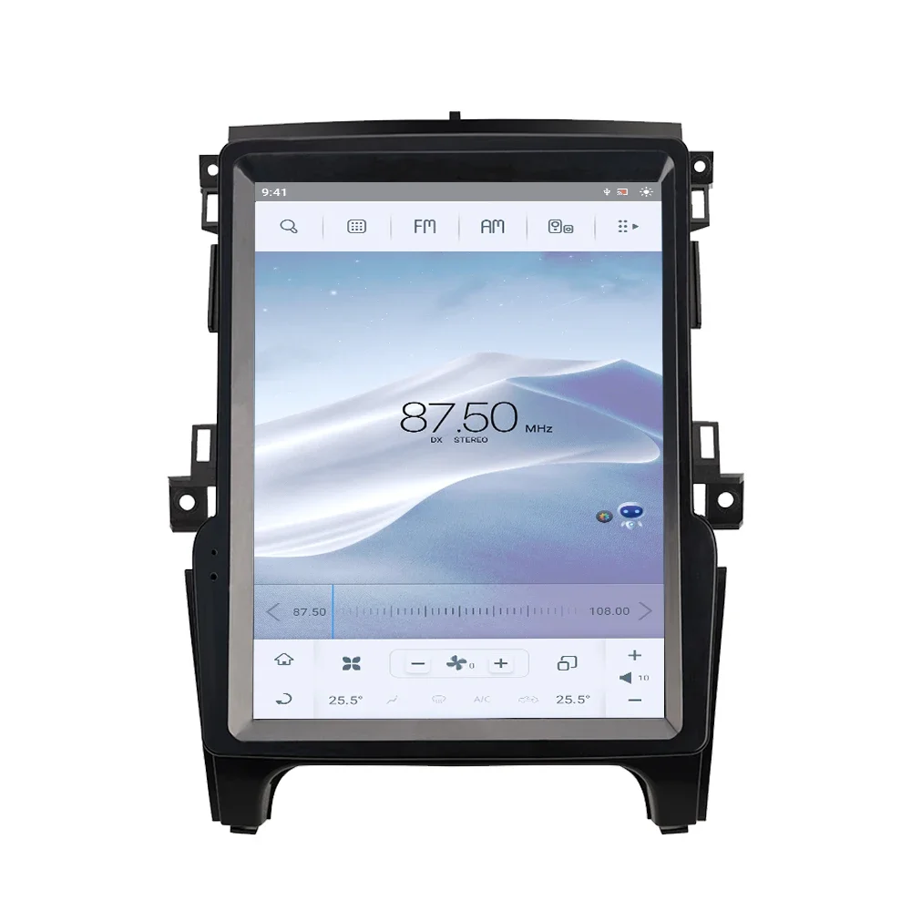 Android 11 Carplay Tesla Style Car Radio For Ford Ranger 2015-2023 GPS Player Tape Recorder DSP Stereo Head Unit