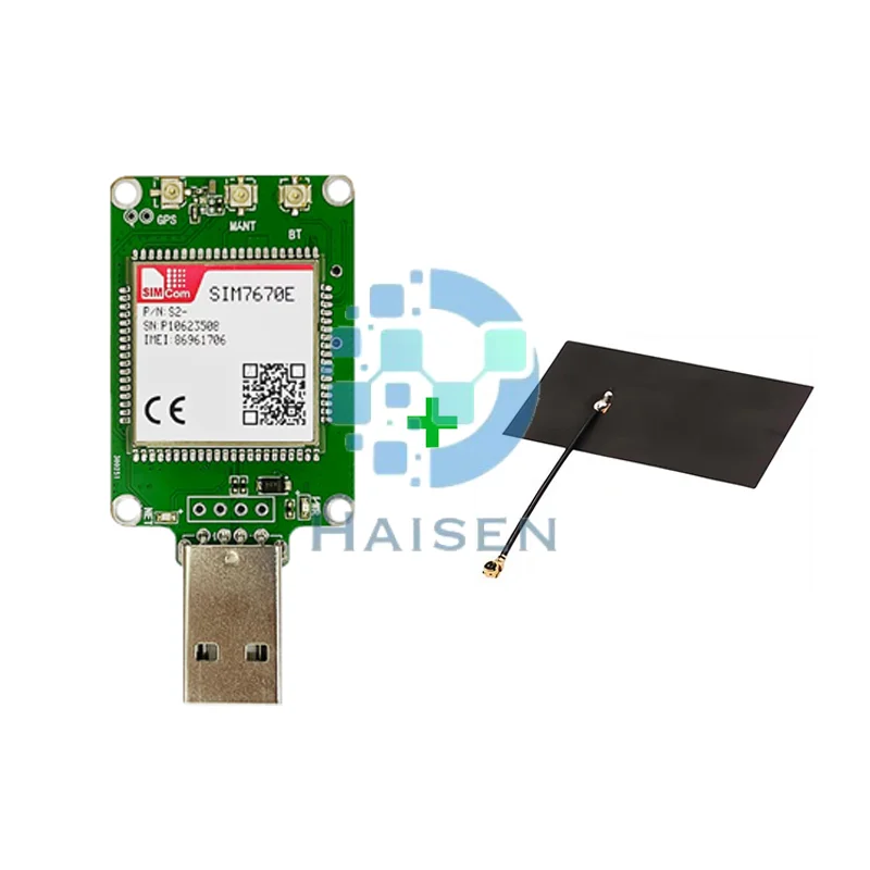 HAISEN SIMCOM SIM7670E-LNGV USB Dongle LTE CAT1 Qualcomm Chip Module Modem SIM7670E SIM7670