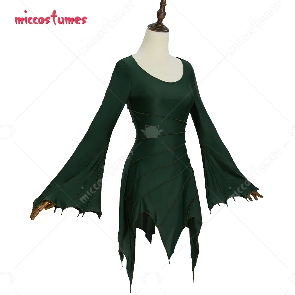

miccostumes Women's Mysterious Elegant Elf Dress Renaissance Traditional Irish Dress Fairy Halloween Party Costume