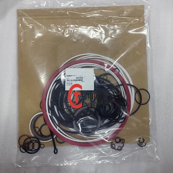 339-8229 Transmission Seal Kit Construction Machinery Parts 966H Transmission Overhaul Gasket Kit 3398229