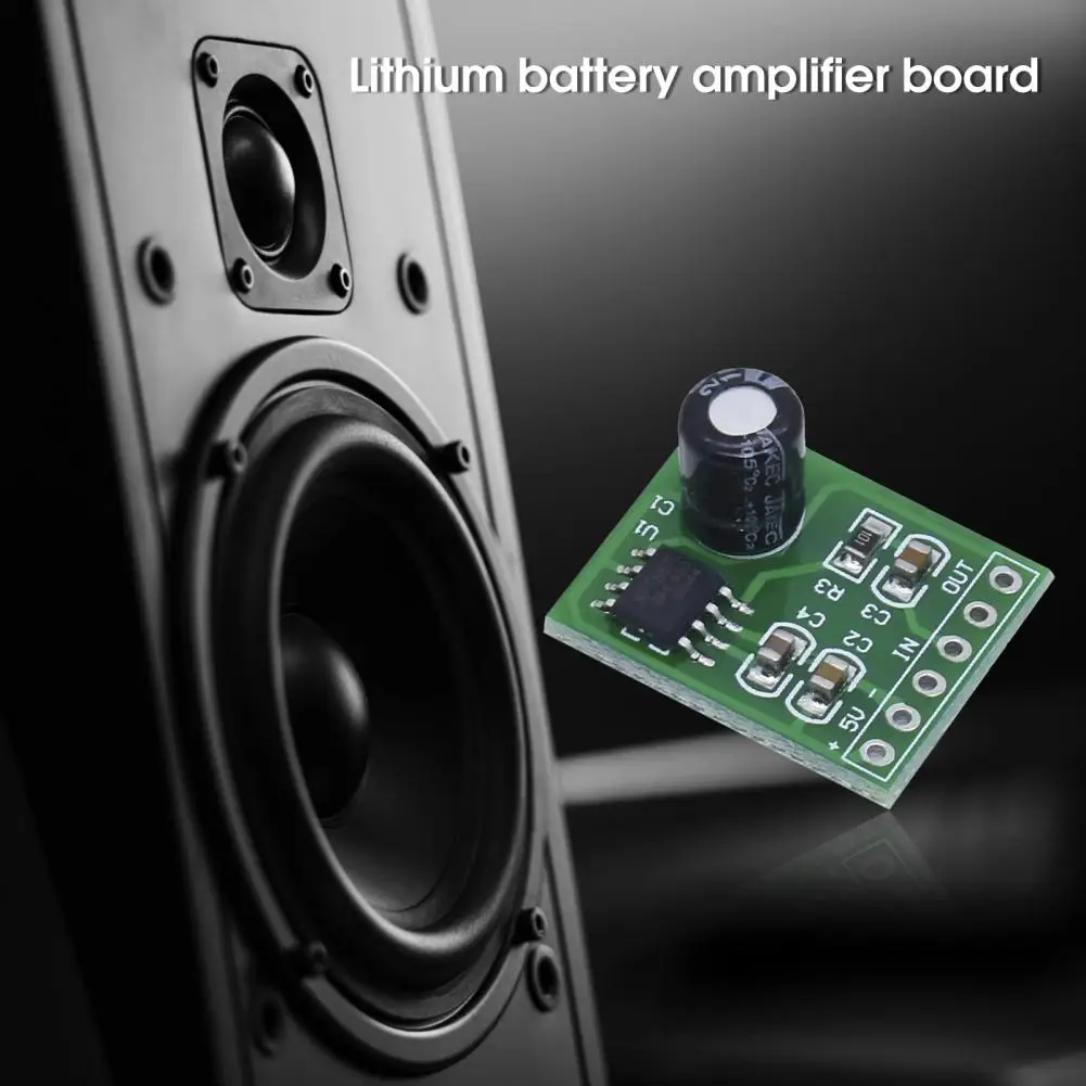 

XH-M125 Mono Amplifier Board Anti-interference Plug Play Single Channel Mini 6W Power Amplifier Module Volume Control