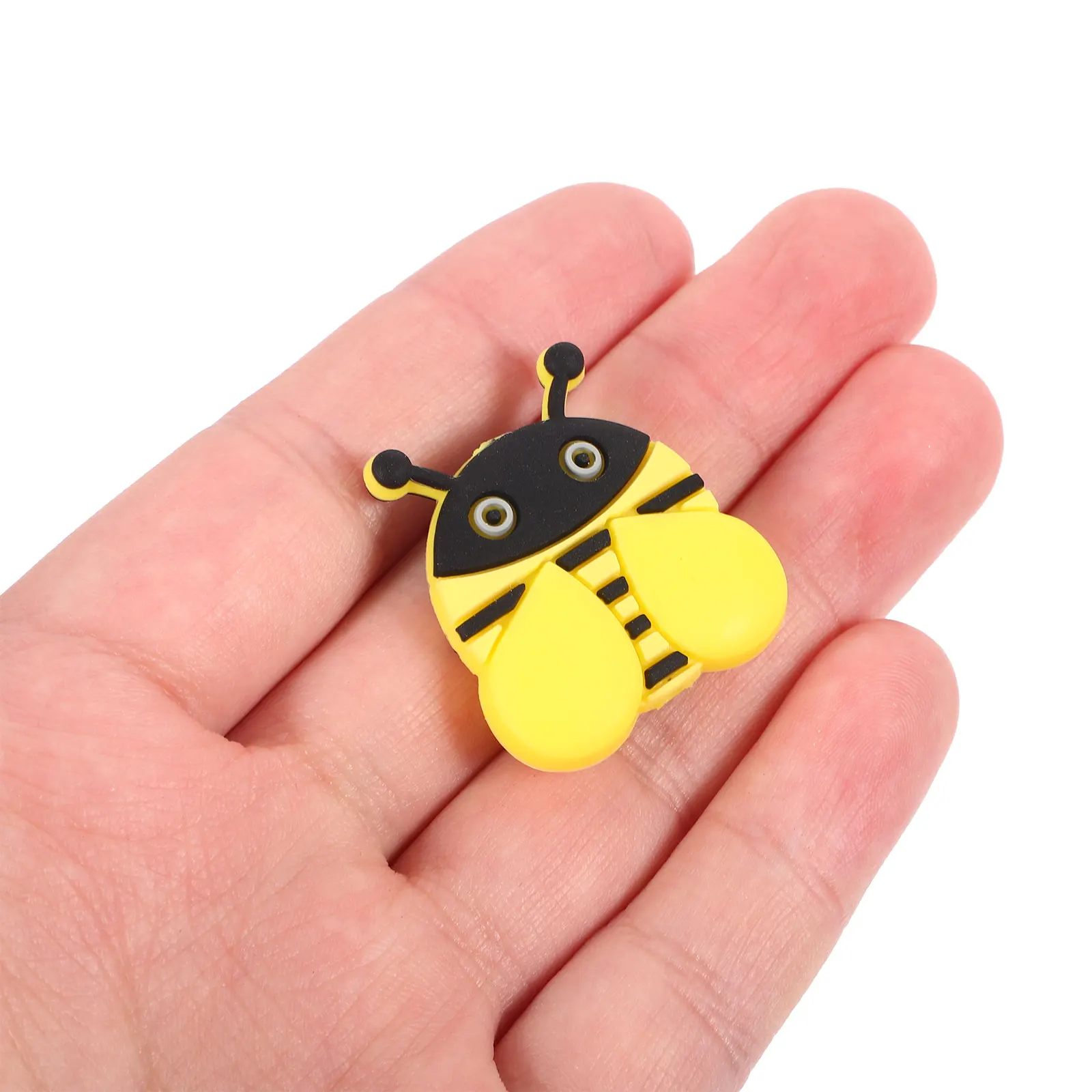 

6pcs Yellow Knitting Needle Caps Soft Silicone Point Protectors Stoppers Practical Crocheting DIY Accessories