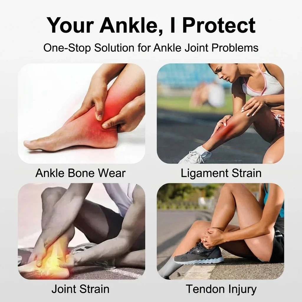 1Pcs Unisex Ankle Protectors for Running Basketball & Soccer Anti-Fracture Joint Support Wear Tear Prevention Men Women
