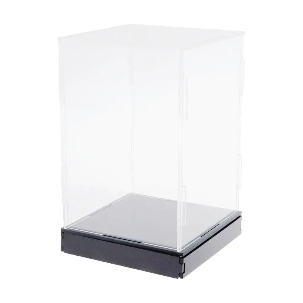 

Transparent Acrylic Display Case Dustproof Assembled Model display box for toys Cakes Action Figures Doll Prevention Case
