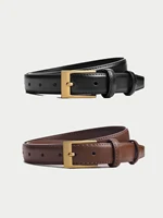 Women's Belt Fashion High-quality Pin Buckle Belt Genuine Luxury Soft PU Leather Belt Women Pair with Pants Jeans，For Ideal Gift - Image 4