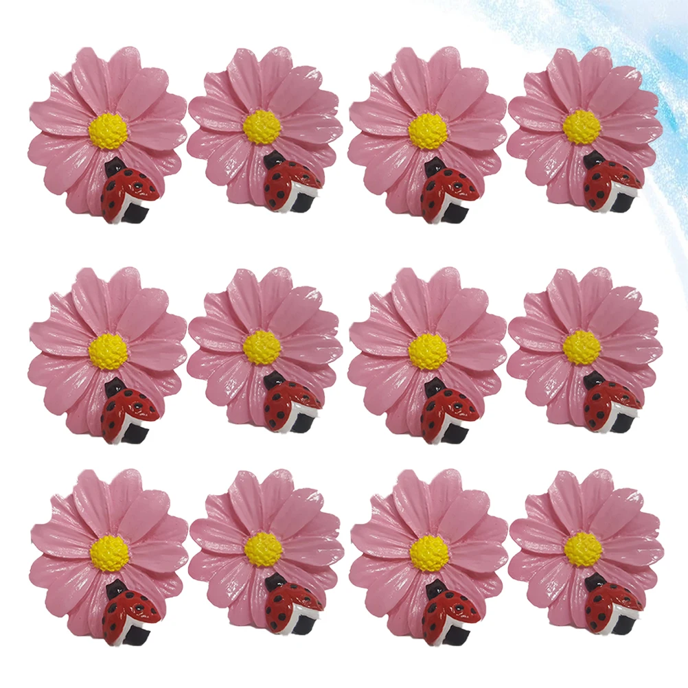 

12 PCS Shower Curtain Hook Hooks Home Hanging Resin Curtains Clothes Multicolor
