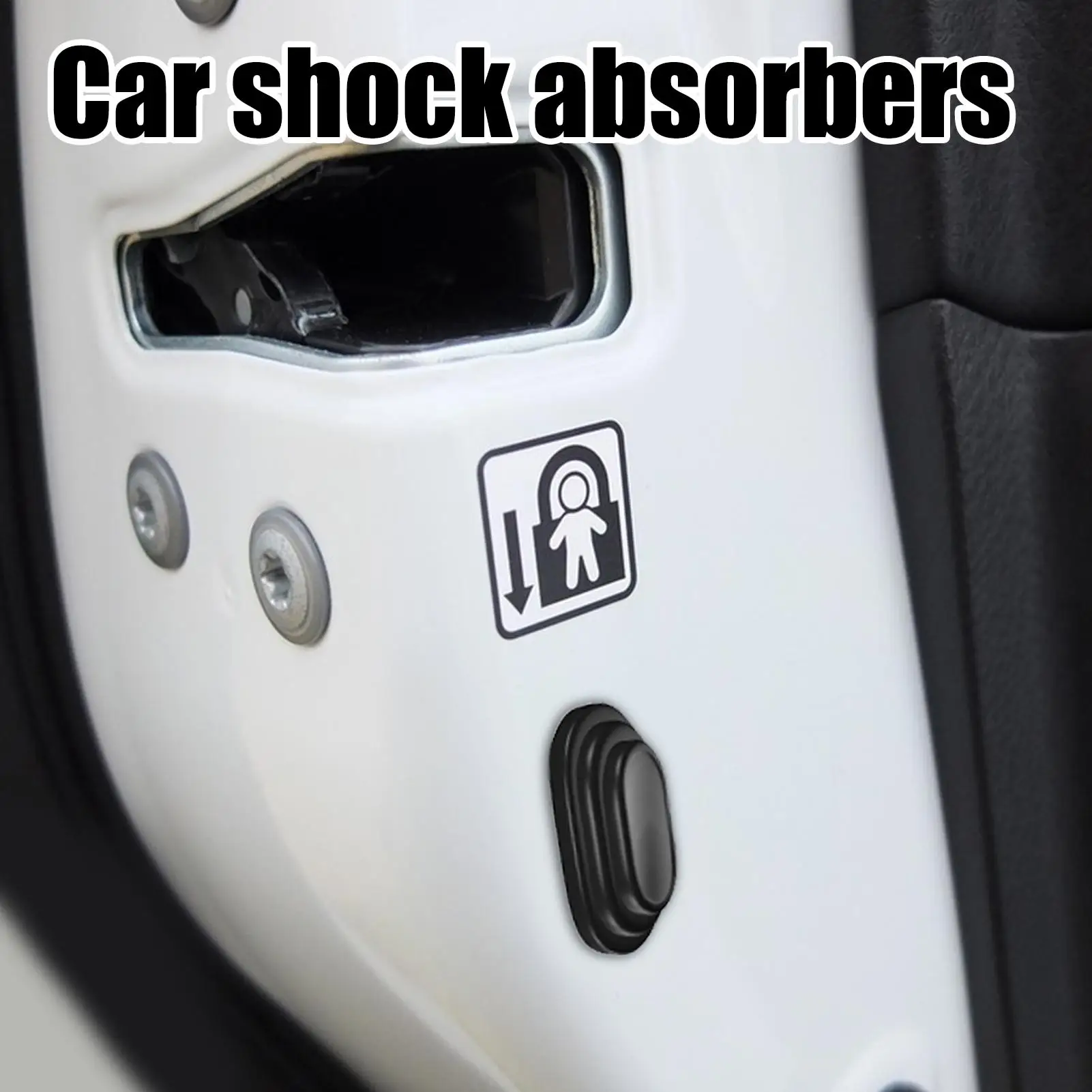 

Стопор для снятия боковой двери автомобиля, 12 шт., силиконовая защитная наклейка для боковой двери, предотвращающая столкновения, накладка для ежедневного вождения, поездок на работу