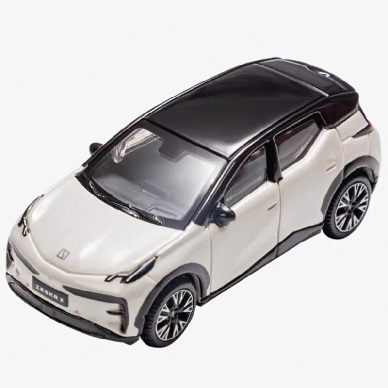 Diecast Original 1:64 Scale ZEEKR X Simulation Alloy Car Model Collection Ornament Gift Display Souvenir Decoration