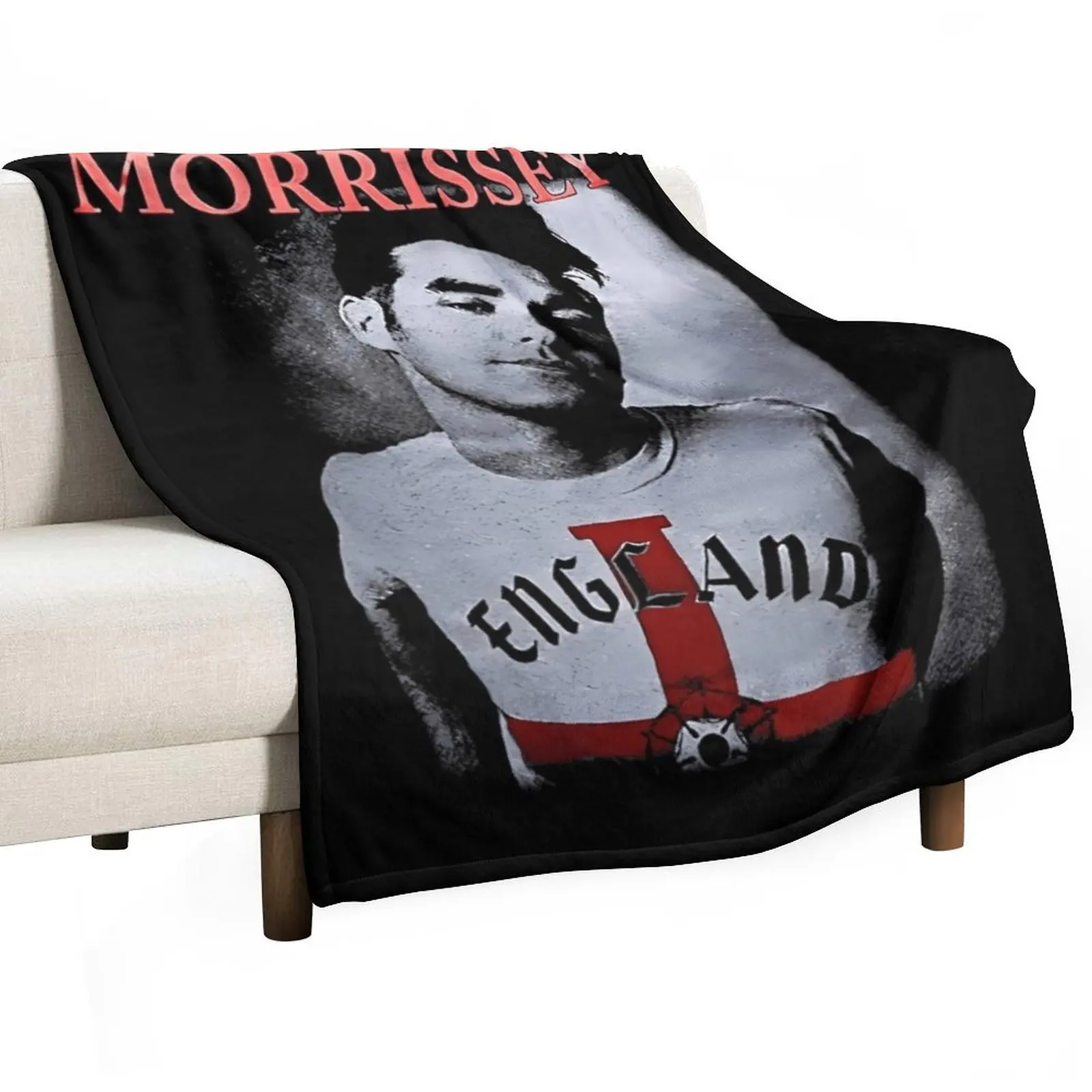 

Morrissey Throw Blanket Personalized Gift Moving Bed Flannel Fabric Blankets