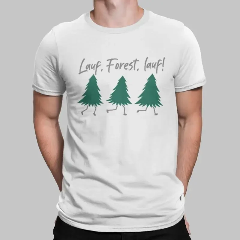 Run Forest Run Climate Environment Fun Funny Comedy Sayings Fun T Shirt