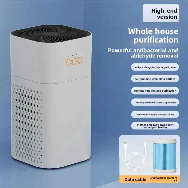 Xiaomi home air purifier removes smoke odor negative ion generator air purifier HEPA filter efficiently purifies the air