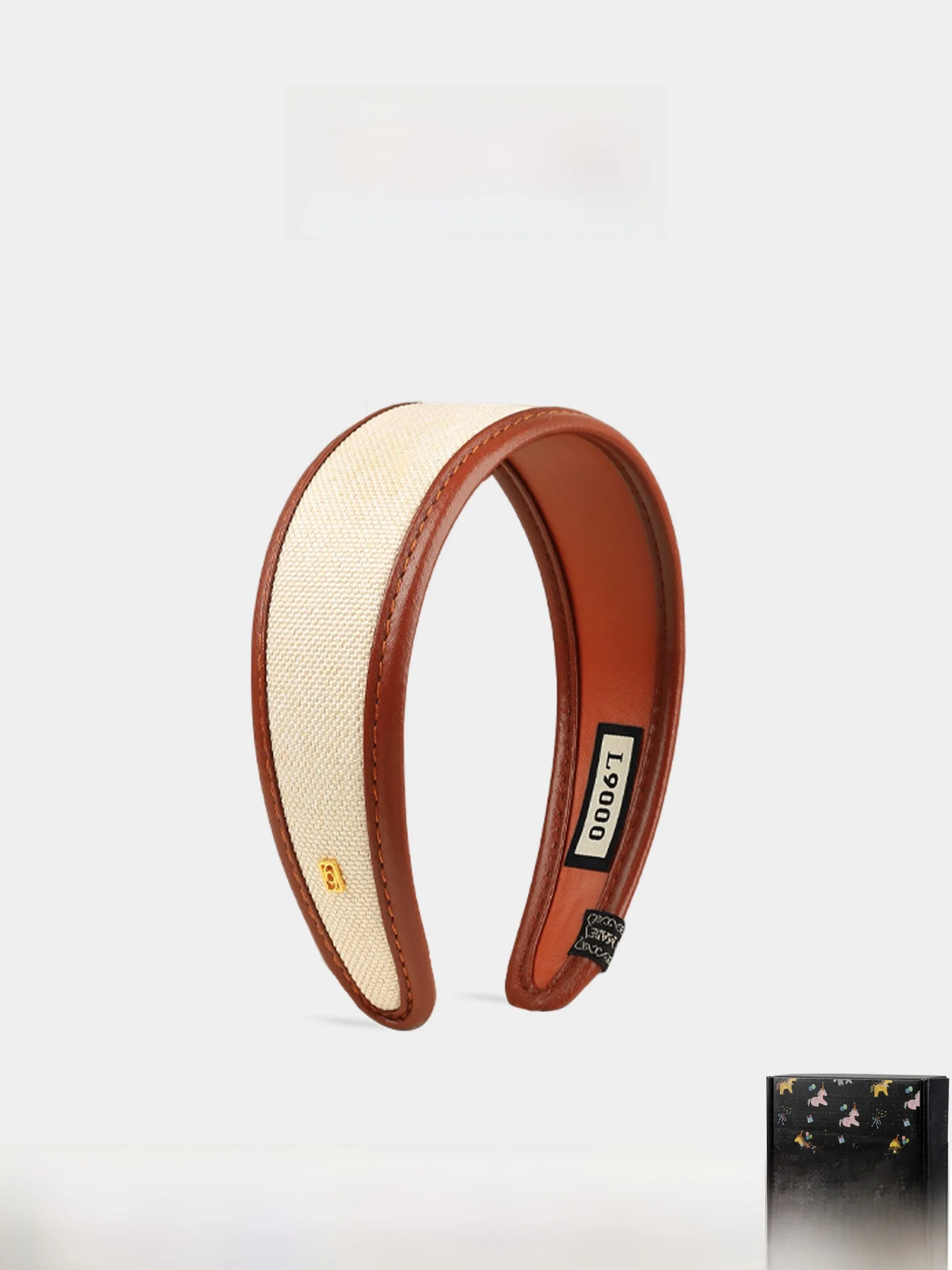 l9000-レディース-デイリーウェア-レザーヘッドバンド-ヴィンテージ-チェック柄-カラーブロック-ヘアバンド-スタイリッシュなアクセサリー-さまざまなシーンに