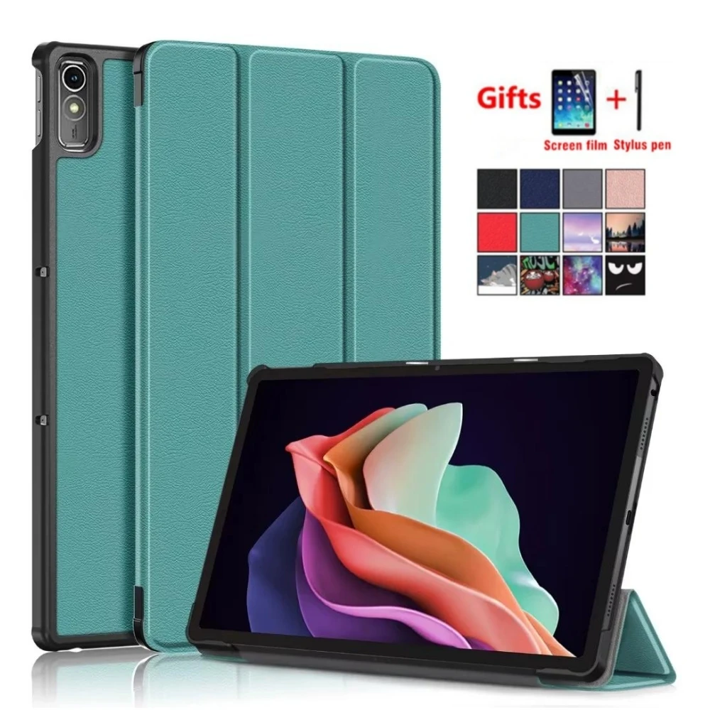 

For Lenovo Xiaoxin Pad P11 Plus 2023 Case TB-350 Magnetic Smart Leather Stand Tablet Cover For Lenovo Tab P11 2nd Gen 11.5" Case