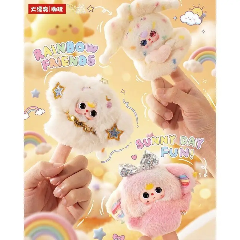 

Baby Three Authentic Rainy Day Friends Plush Blind Box Cute Trendy Doll Pendant Kawaii Stuffed Toy Birthday Gift For Girls
