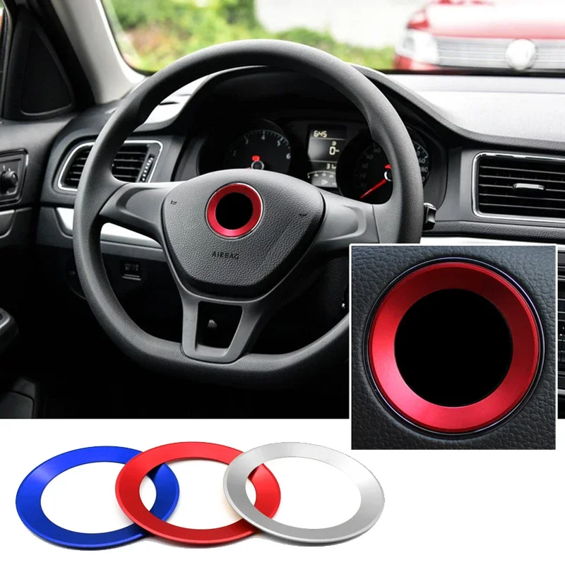 

Car Styling Steering Wheel Ring For Volkswagen VW Passat B6 B5 B7 B8 B9 CC Golf 5 7 6 Jetta Tiguan T-ROC Lavida Bora Scirocco