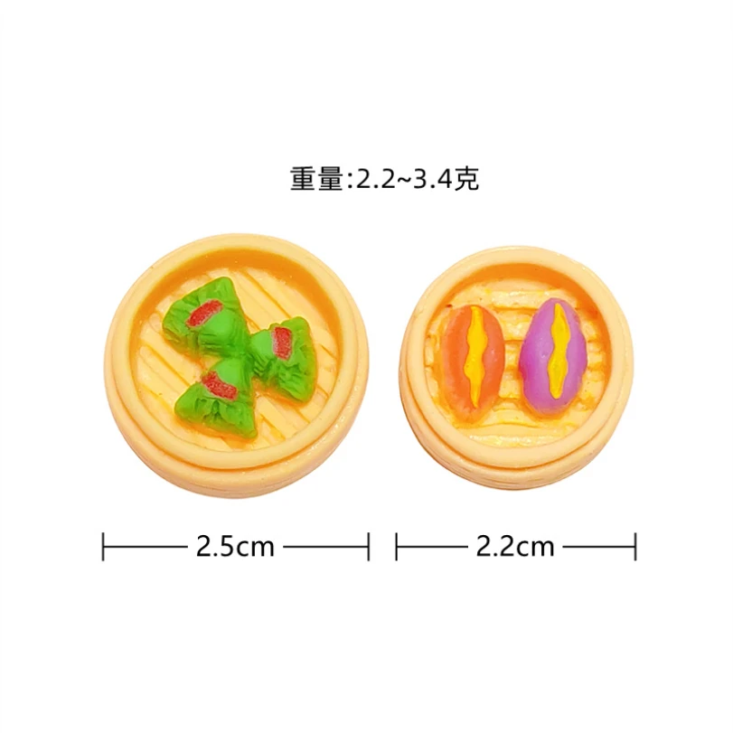 Hars Imitatie Xiaolongbao Sieraden Accessoires DIY Handgemaakte Snuisterijen Crème Gel Mobiele Telefoon Case Proces Accessoires