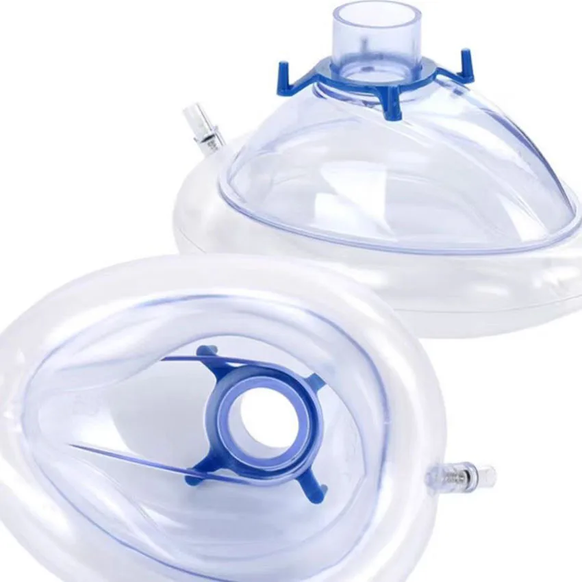 Anesthesia Mask Disposable Inflatable Adult  Child  Newborn Respiratory Oxygen Mask