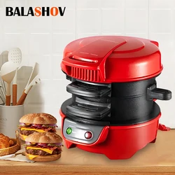 Electric Burger Sandwich Maker Machine Hamburg Sandwich Maker With Egg Cooker Ring Machine Bread Machine 220V/110V