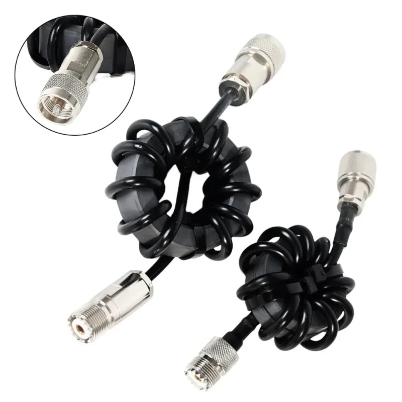 1pc 1.8-30MHz Shortwave Choke Magnetic Rings For HF Shortwave Radio EM-25 EM-43o Anti-interference Power Tools Accessories