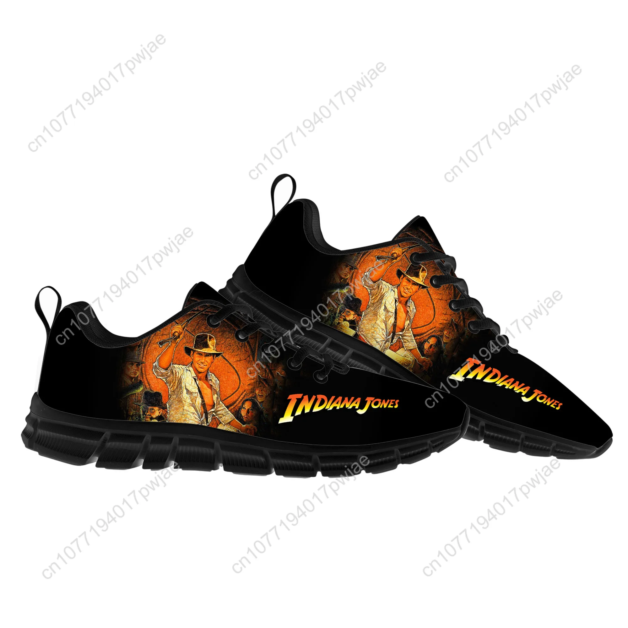 Indiana Jones Raiders of The Lost Ark Sports Shoes Mens Womens Sneakers Fashion Casual Hiking Sneaker Custom Built Shoe