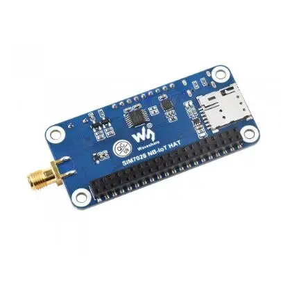 Waveshare SIM7028 NB-IoT HAT for Raspberry Pi,Supports Global Band NB-IoT Communication, Small In Size And Low Power Consumption