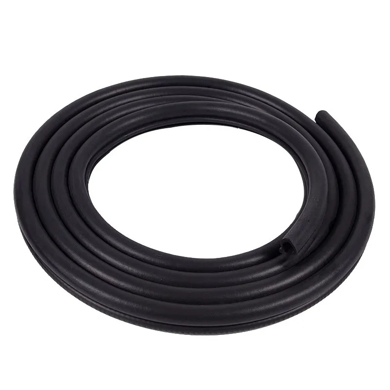 Picture 6: 1/5Meter D-type Hollow Semi-circular Self-adhesive Sealing Strip Auto Rubber Seal Soundproof EPDM Car Door Seal Strip