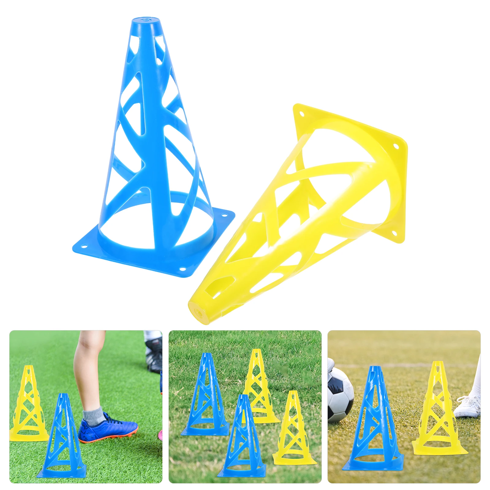 

Training Cones for Football Soccer Practice Equipment Plastic Traffic Marking Sports