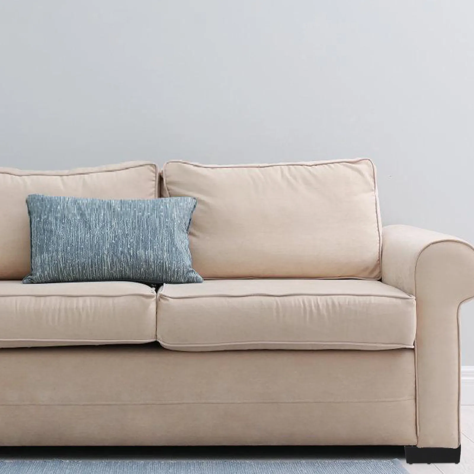 

4 шт. пластиковых ножек для мебели, легкие подставки для кроватей с изысканной отделкой, для диванов, шкафов, стиральных машин, холодильников