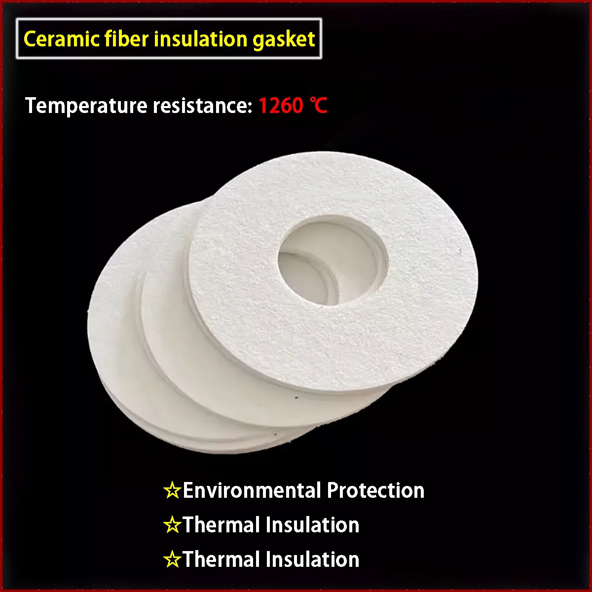 

Ceramic Fiber Paper High Temperature Resistant Aluminum Silicate Gasket For Engine Flange Sealing