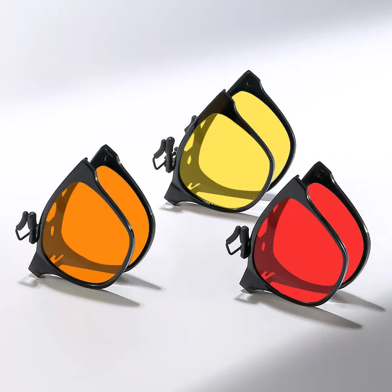 2025 متخصص في الألعاب التنافسية، نظارات خفيفة للغاية قابلة للطي للرؤية الليلية ومشبك نظارات مضاد للضوء الأزرق، نظارات قصر النظر #1