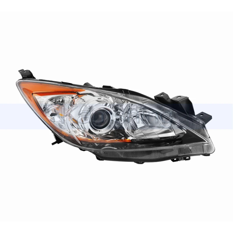 1pair US Version Front Bumper Headlight For Mazda 3 2010-2013 Front Head Light Headlamp Head Lamp just fits for left hand drived - Image 4