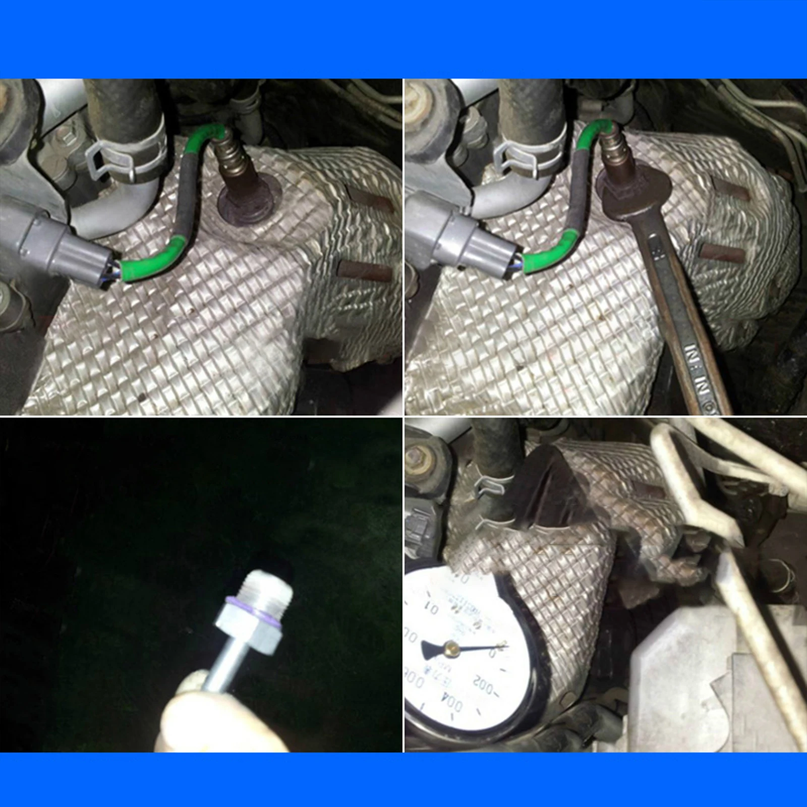 Fotografia 6: Medidor de pressão traseira de exaustão de entupimento catalítico para automóvel
