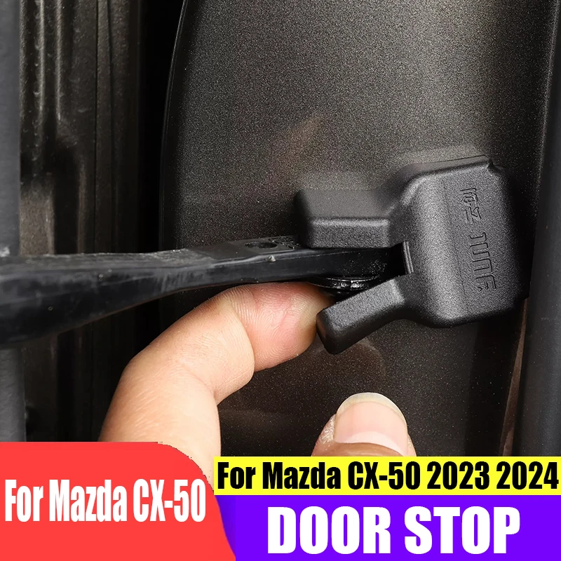 For Mazda CX-50 2023 2024 Personalized door limiter door screw cover door decoration cover protective cover